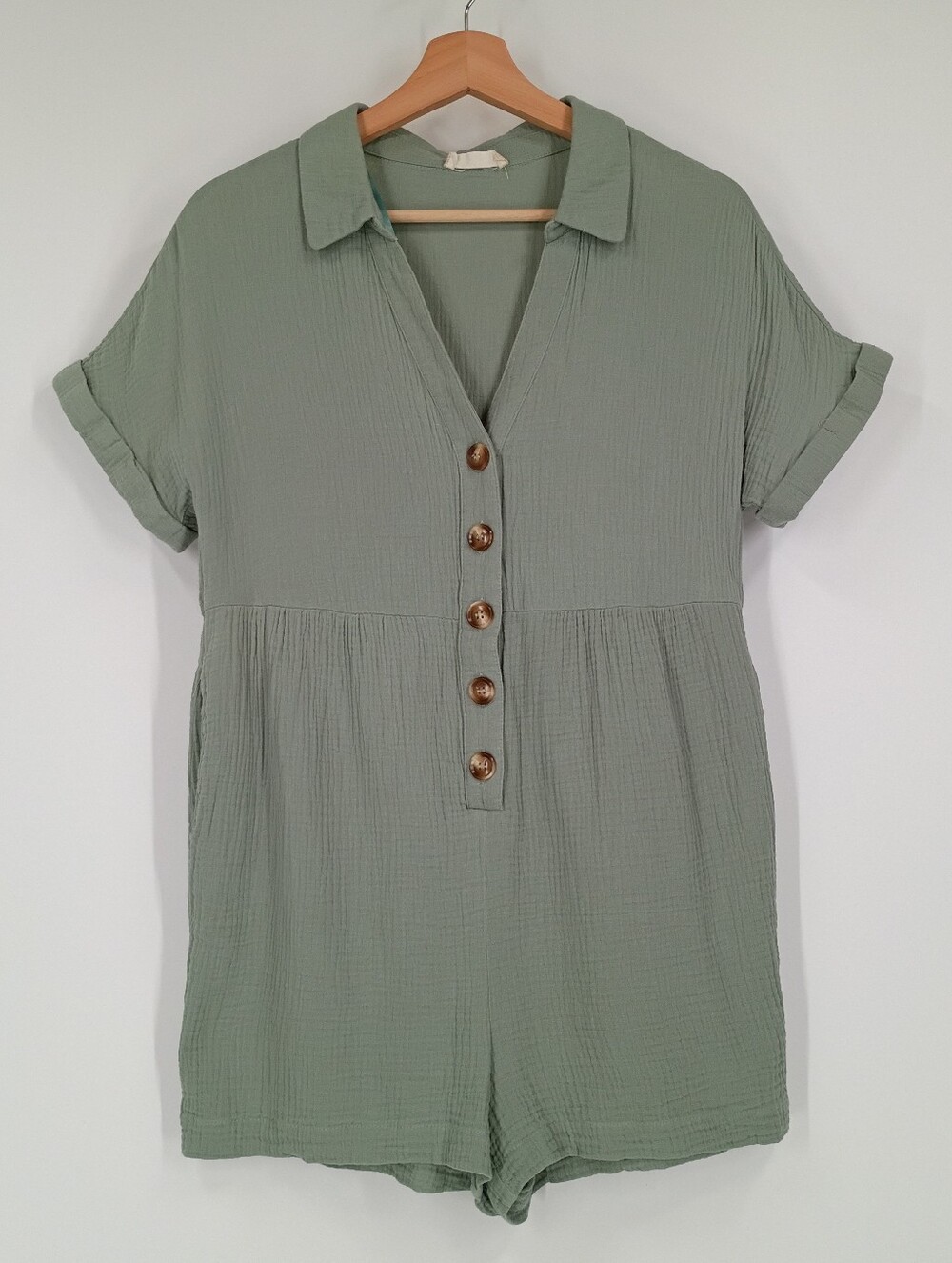 Altar'd State Gauze Woven Romper